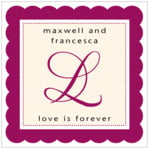 Personalized Bella style Bella custom labels
