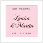 Personalized Bordeaux style Bordeaux custom labels