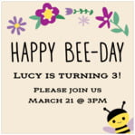Personalized Bumble Bee style Bumble Bee custom labels
