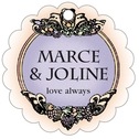 Personalized Cornucopia style | Taylor Street Favors Cornucopia Scallop Hang Tag In Blue | Taylor Street Favors
