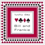 Personalized Casino style Casino custom labels