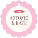 Personalized Metropolitan style | Taylor Street Favors Metropolitan Scallop Hang Tag In Pale Pink | Taylor Street Favors