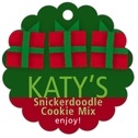 Personalized Presents style | Taylor Street Favors Presents Scallop Hang Tag In Green | Taylor Street Favors