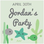Personalized Under the Sea style Under the Sea custom labels