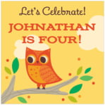 Personalized Woodland Owl style Woodland Owl custom labels